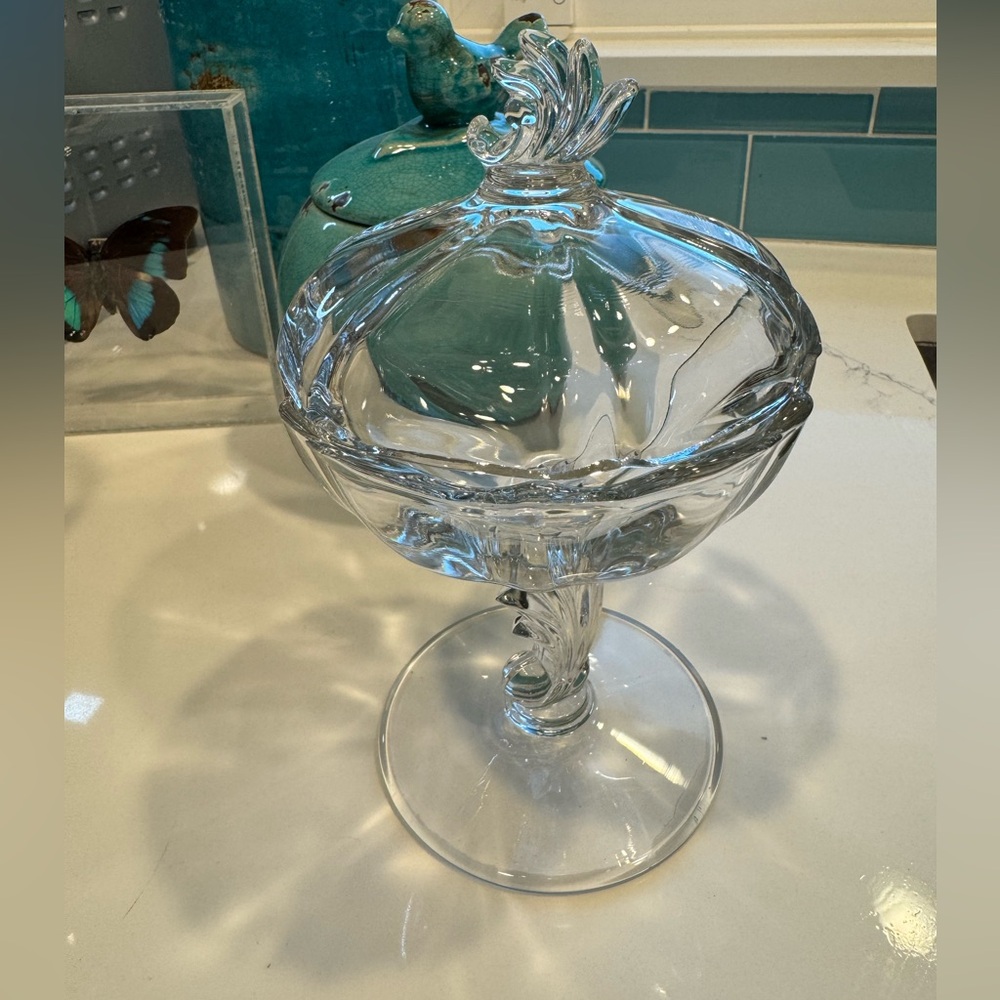 Fostoria Clear Glass Jelly Dish